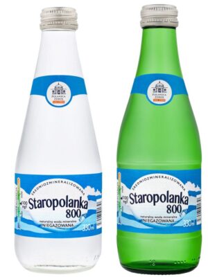 Staropolanka 800 0.33l (12 sztuk) niegazowana
