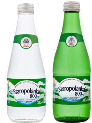 Staropolanka 800 0.33l (12 sztuk) gazowana