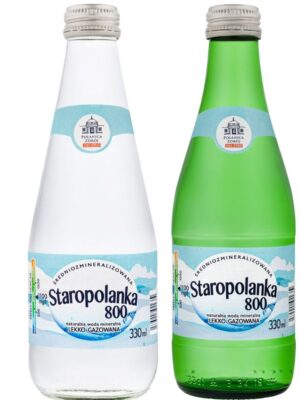 Staropolanka 800 0.33l (12 sztuk) lekkogazowana