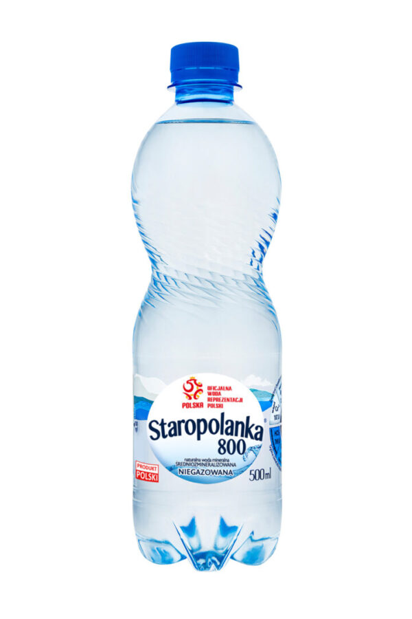 Staropolanka 800 0.5l (12 sztuk) niegazowana
