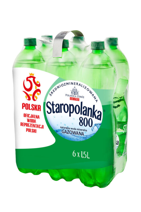 Staropolanka 800 1.5l (6 sztuk) gazowana - obrazek 2