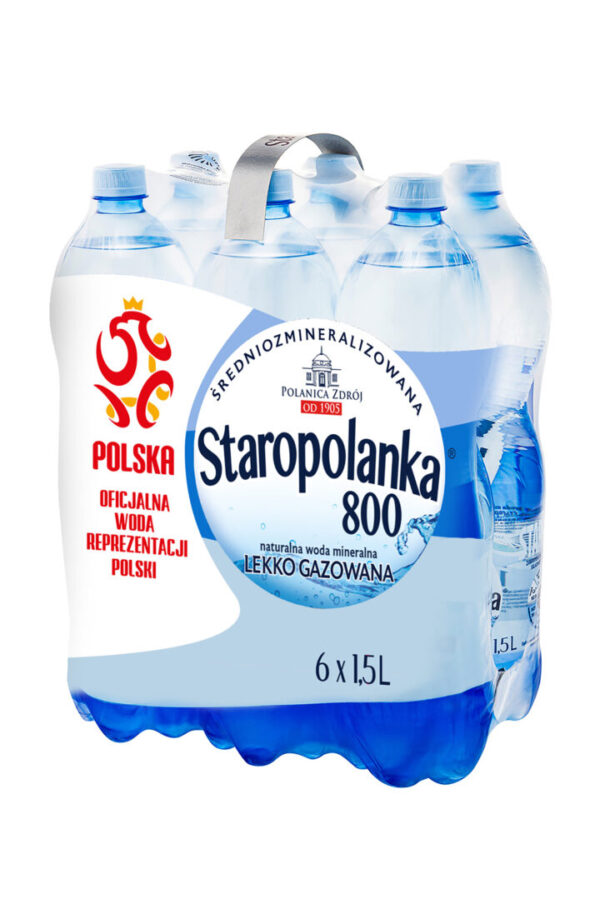 Staropolanka 800 1.5l (6 sztuk) lekkogazowana - obrazek 2