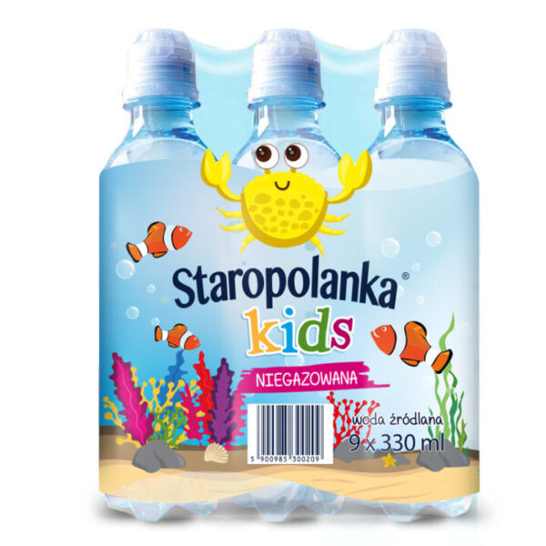Staropolanka KIDS 0.33l (9 sztuk) niegazowana - obrazek 2